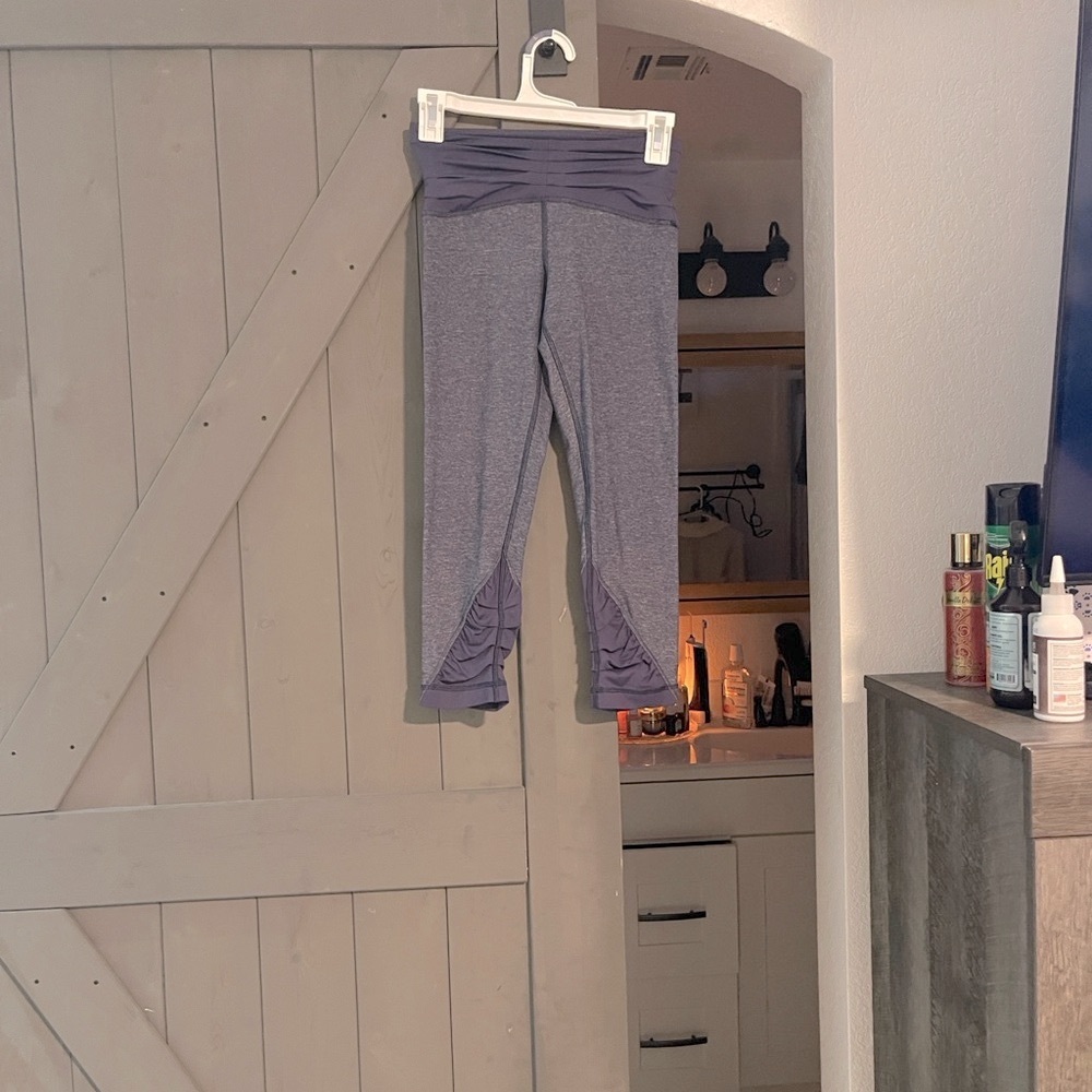 lululemon athletica Heathered Purple Leggings